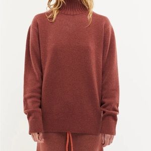 The Elder Statesman Relaxed Turtleneck